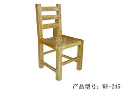 香河榆木中式户外座椅wf-245